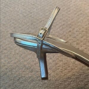 Gold Strappy Sandals 9.5